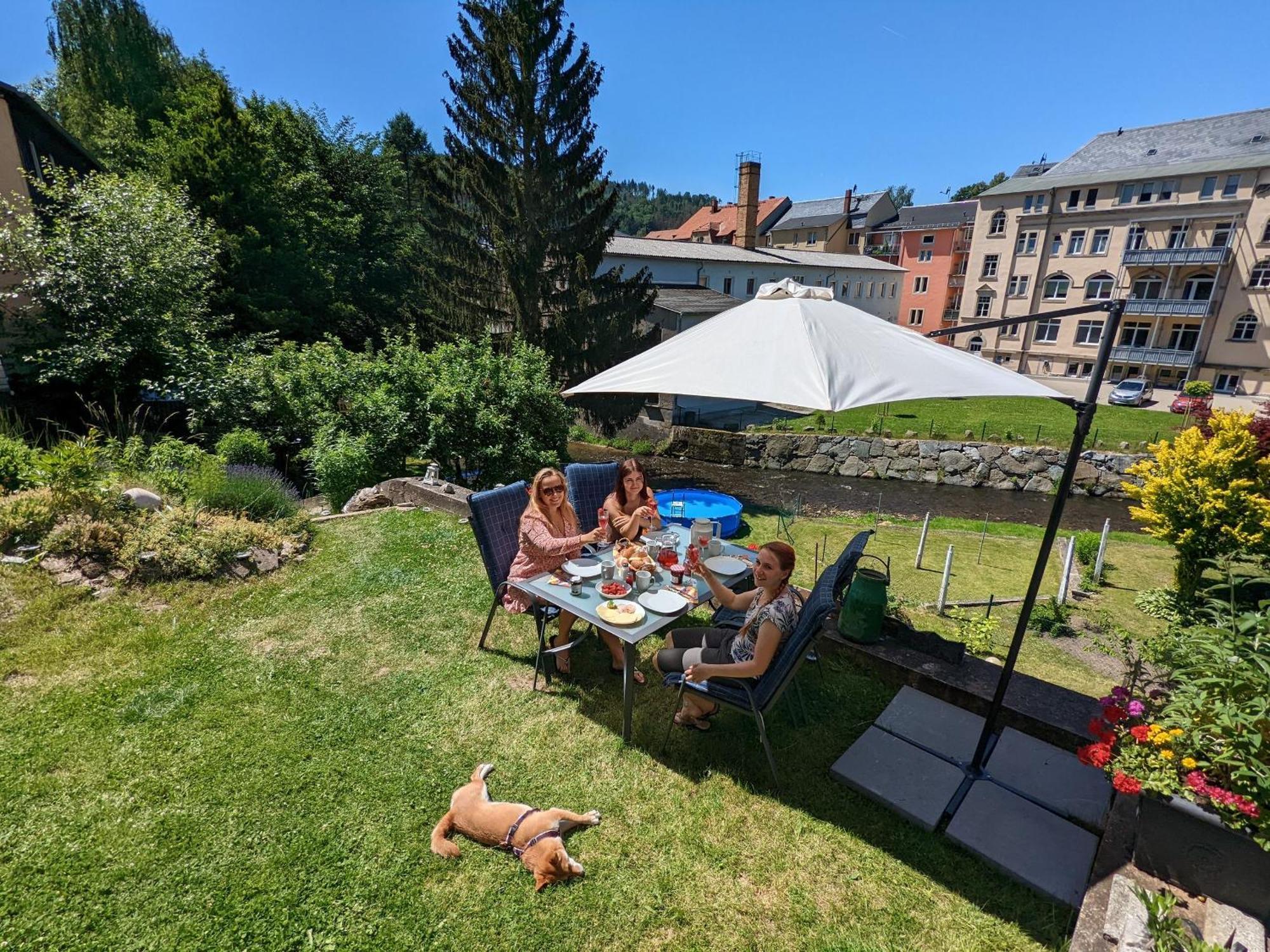 Hw4B - Urlaubsmagie - Zentral Mit Gemeinschaftsgarten, -Pool, -Sauna & Whirlpool Зебниц Экстерьер фото